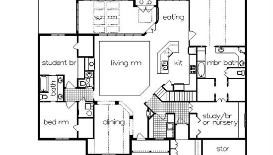 ML floor plan with optional outdoor living